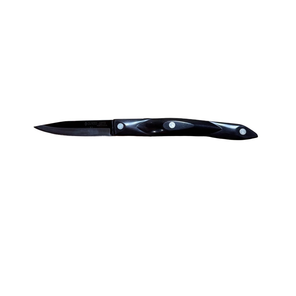 Cutco 1720 2-3/4" Paring Knife Classic Black-Brown Stainless Steel Made in USA